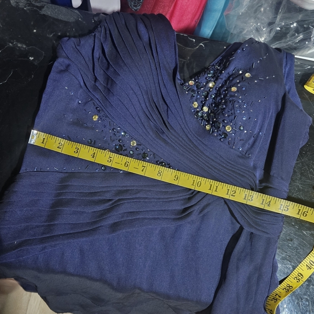 Source Unknown Deep Purple/blue Maxi Dress - Picture 6 of 7